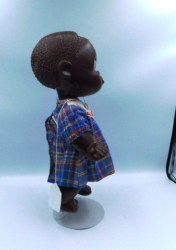 black doll side